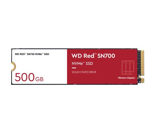 Western Digital WD Red SN700 500GB NVMe NAS SSD 3430MB/s 2600MB/s R/W 1000TBW 42 image 0