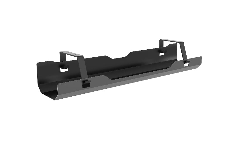 Brateck Under-Desk Cable Management Tray - Dimensions:600x135x108mm - Black image 0