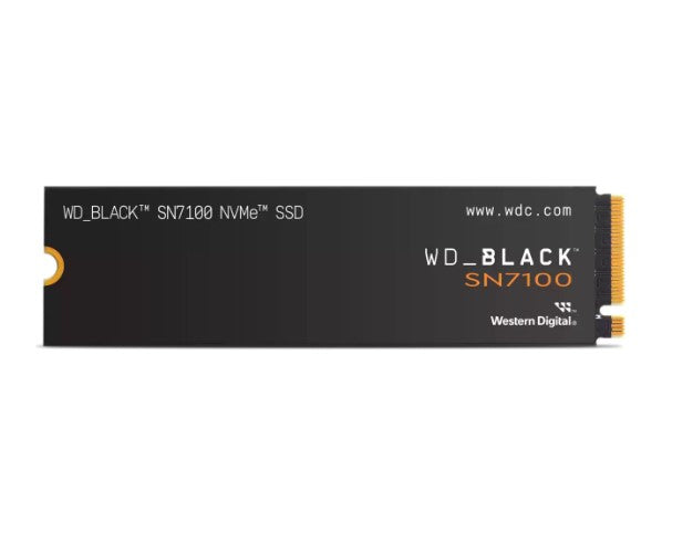 Western Digital WD BLACK SN7100 NVMe - 1TB SSD - 7250MB/s 6900MB/s R/W 1000K/1400K IOPS M.2 2280 PCIe4.0 5yrs ~WDS100T4X0E-00CJA0