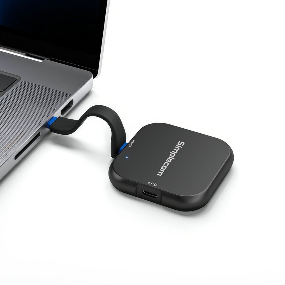 Simplecom SE523 Magnetic M.2 2230 NVMe SSD to USB-C Enclosure 10Gbps 100W PD Charging