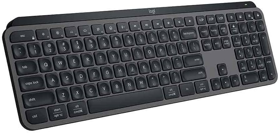 Logitech MX KEYS S Wireless ILLUMINATED Keyboard/ Rechargeable Li-Po (1500 mAh)