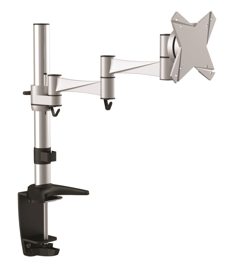 Astrotek Monitor Arm Desk Mount Height Adjustable Stand for Single LCD Display 23.8' 24' 27' 31.5' 32' 8kg 30° Tilt 180° Swivel 360° Pivot VESA LS