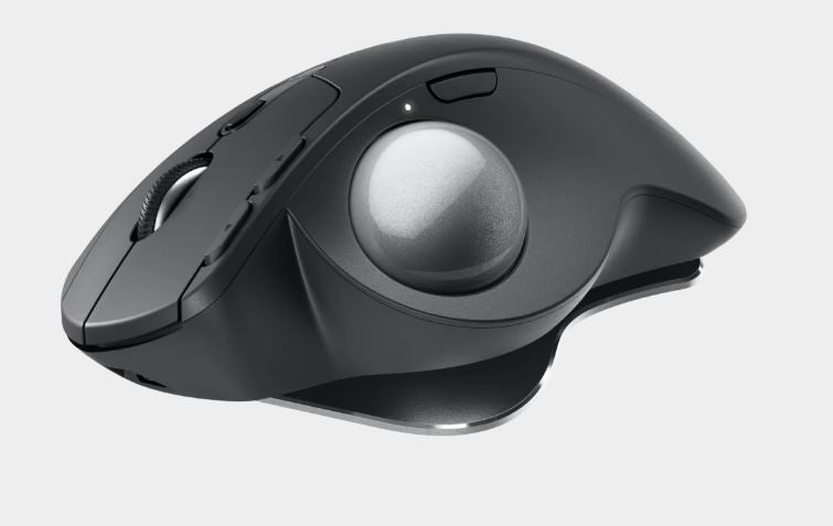 Logitech MX Ergo S SILENT Wireless trackball USB-C charging mouse
