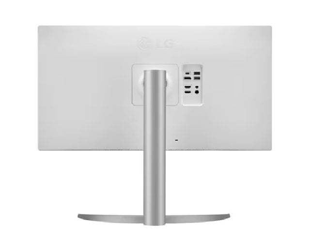 LG 27' 4K UHD IPS Monitor with USB-C, HDR400, DCI-P3 95%, AMD FreeSync™, 3840×2160 res, 5ms response, 60Hz, and tilt/height/pivot stand