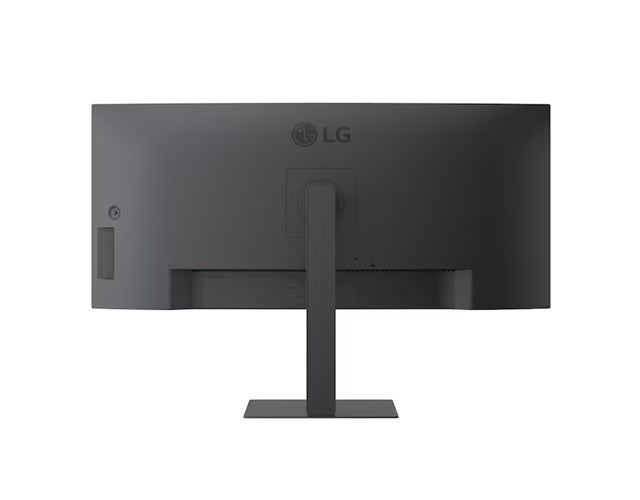 LG 34' UltraWide 21:9 WQHD Curved IPS Monitor with 3440x1440 resolution, sRGB 99%, HDR10, 100Hz, 5ms response, and tilt/height/swivel stand