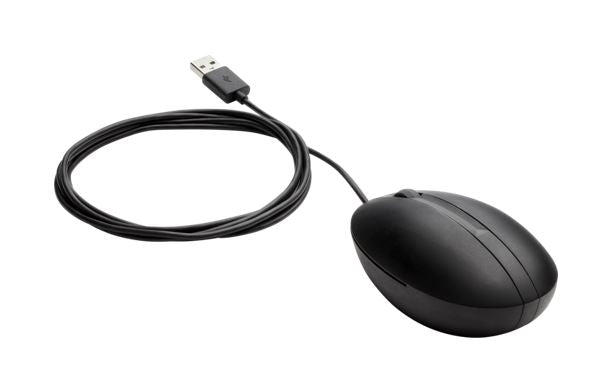HP Wired Desktop 320M Mouse - 1000DPI, Optical Red Sensor, USB, Cable Length 18
