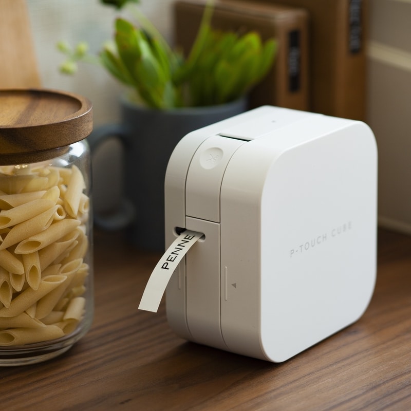 Brother PT-P300BT Smartphone Dedicated Label Maker 3.5mm-12mm TZE Tape Model