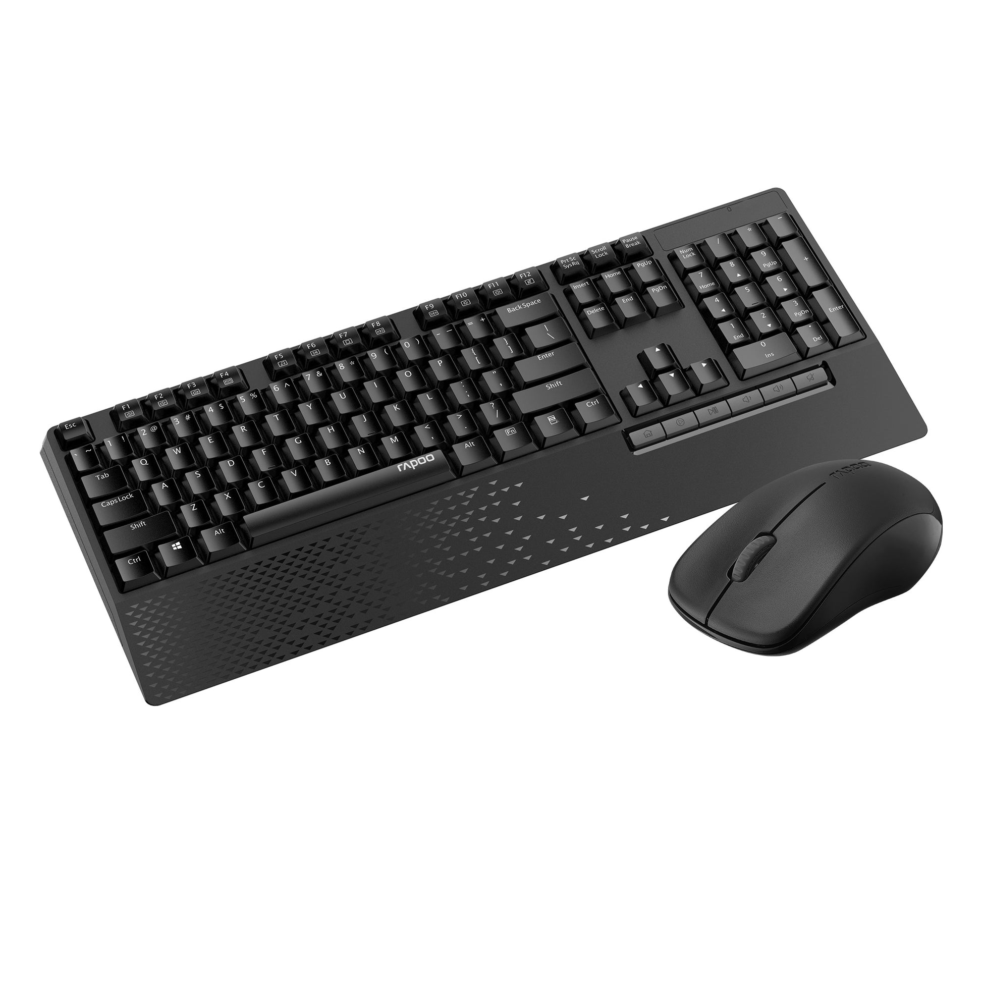RAPOO X1960 Wireless Mouse and Keyboard Combo with Palm Res -1000DPI, Wireless 2 image 1