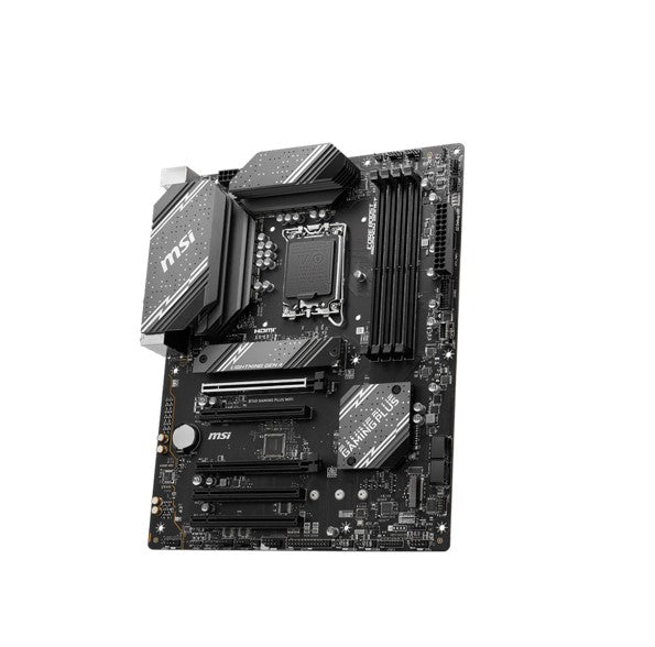 MSI B760 GAMING PLUS WIFI  ATX Motherboard, 4x DDR5~192GB, 5x PCI-E x 16, 2x M.2 image 2