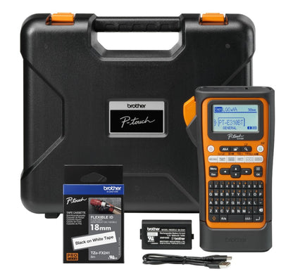 Brother PT-E310BTVP Industrial Handheld Label Printer  - 3 Year Warranty, includ image 0