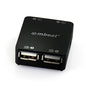 mbeat® 4 Port USB 2.0 Hub - USB 2.0 Plug and Play/ High Speed Interface/ Ideal image 0