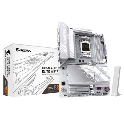 Gigabyte B850 A ELITE WF7 ICE 1.0 , AMD AM5, 1 x HDMI, 3 x PCI Express x16, 3 x image 0