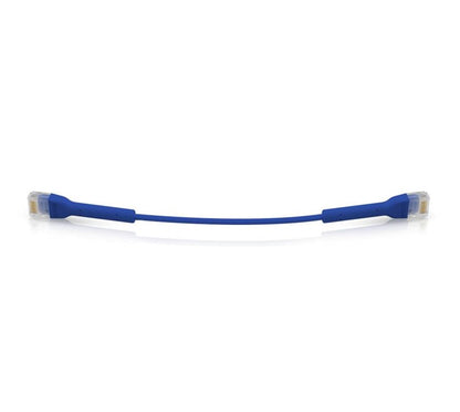 Ubiquiti UniFi Patch Cable Single Unit, 2m, Blue, End Bendable to 90 Degree, RJ4 image 2