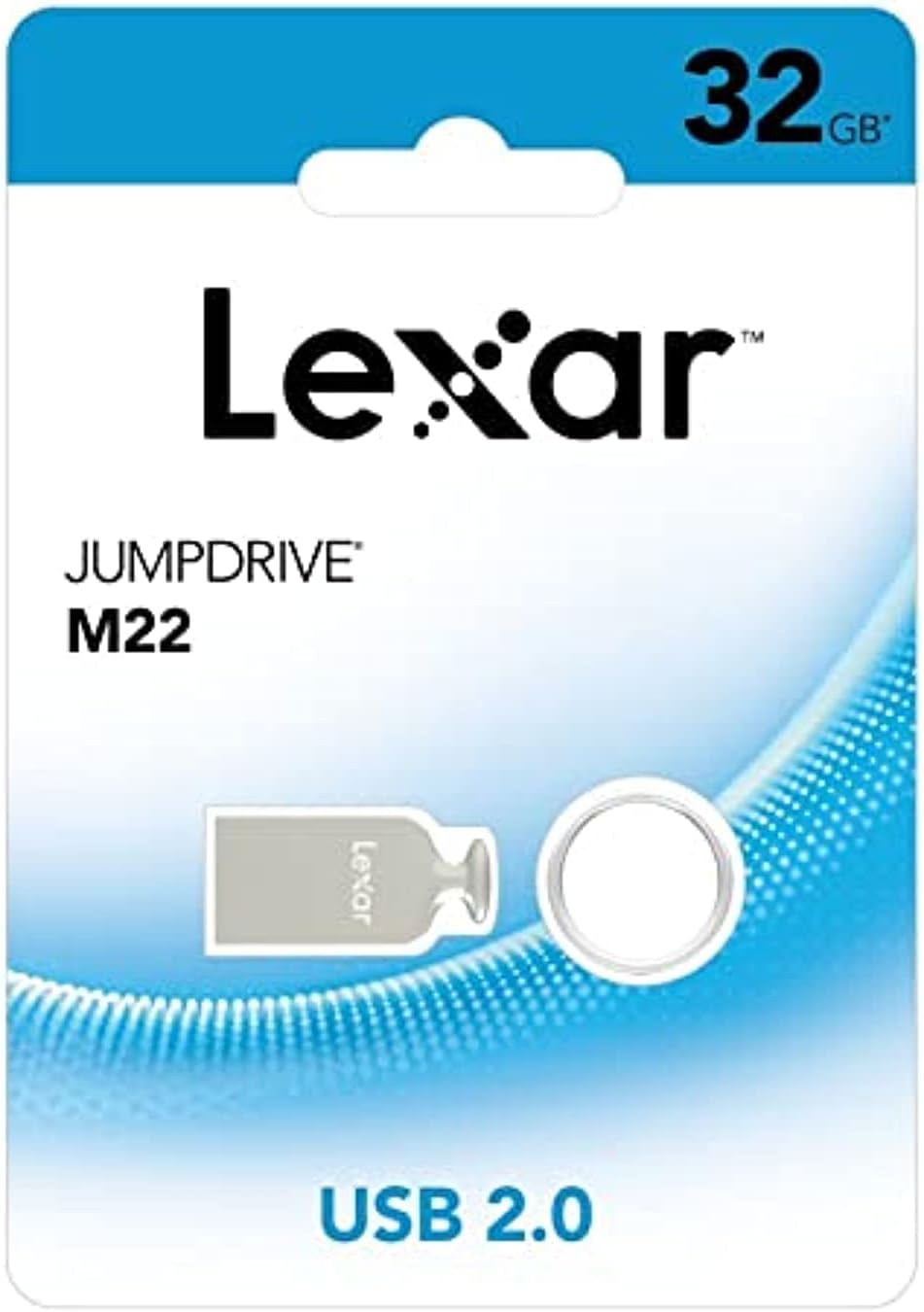 Lexar M22 32GB JumpDrive® USB Flash Drive provides stylish, high-capacity porta image 0
