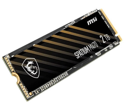 MSI SPATIUM M470 PRO PCIe 4.0 NVMe M.2 2TB SSD, Sequential Read up to 6000MB/s, image 2