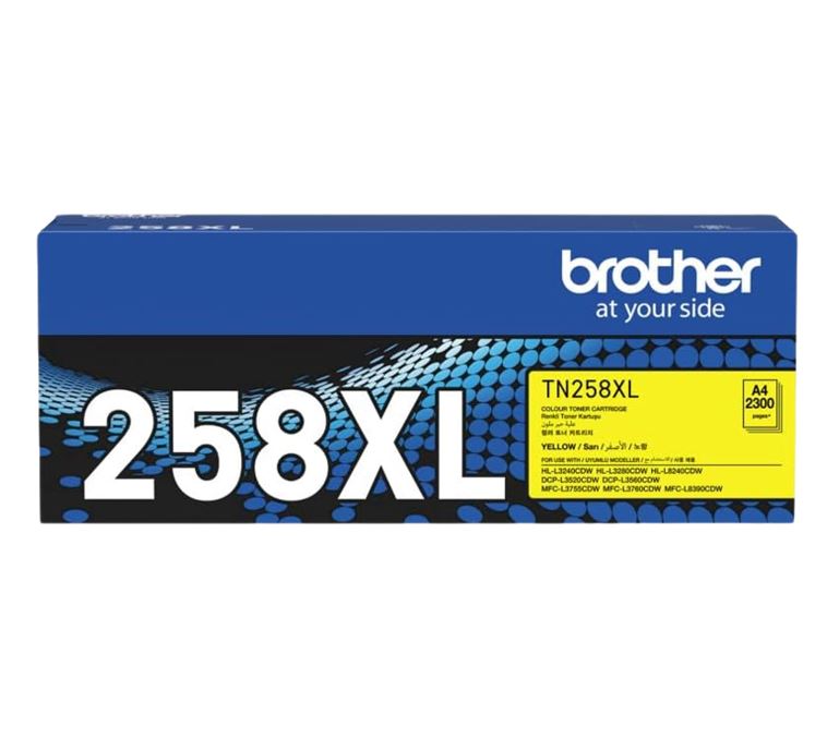 Brother TN-258XLY*NEW*YELLOW HIGH YIELD TONER CARTRIDGE TO SUIT MFC-L8390CDW/MFC image 1