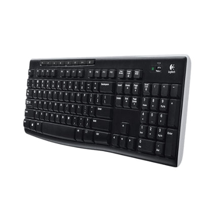 Logitech K270 2.4 GHz Wireless Full Size Keyboard 128-bit AES encryption 24-mont image 1