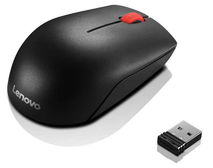 LENOVO Essentials Compact Wireless Mouse - 2.4 GHz Wireless via Nano USB, 1000 D image 1