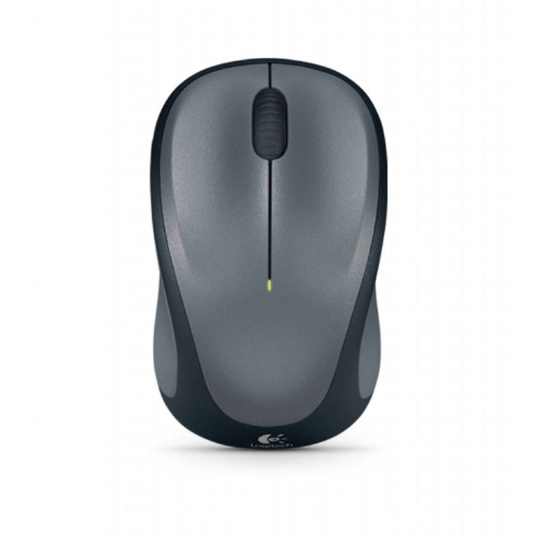 Logitech M235 Wireless Mouse Grey Contoured design Glossy Comfort Grip Advanced image 0