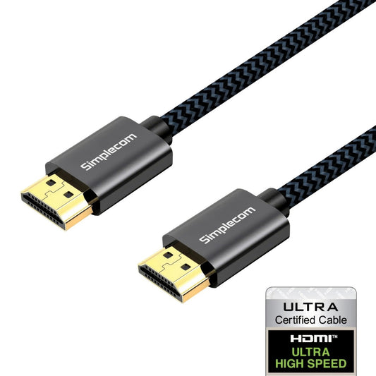 Simplecom SBT002 Ultra High Speed HDMI 2.1 Cable Nylon Braided 48Gbps 8K@60Hz image 0