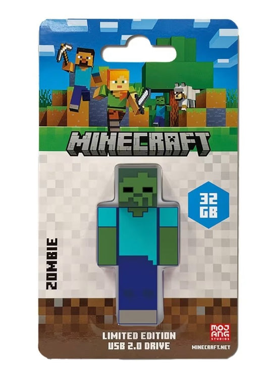 Verbatim Minecraft Collector s Edition USB Flash Drive - 32GB - Zombie - Retail image 0