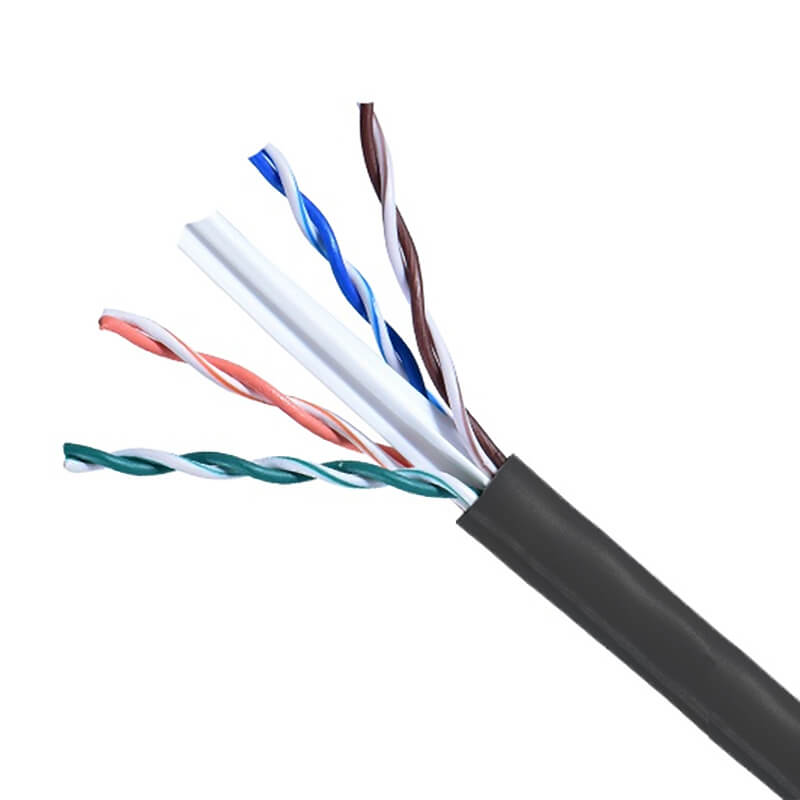 X2 Cable, Cat6, 305m, Pull Box with Reel, Black image 0