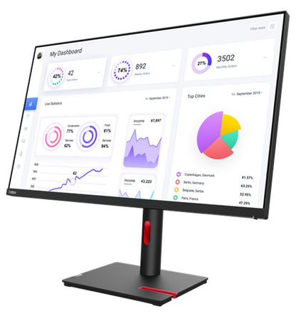 LENOVO ThinkVision T32p-30 31.5'/32' UHD Monitor IPS 4K 3840x2160 16:9 Anti-Glar image 2