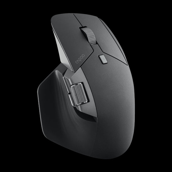 RAPOO MT760L BLACK Multi-mode Wireless Mouse -Switch between Bluetooth  5.0 and image 1