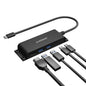 mbeat® Mountable 5-Port USB-C Hub - Supports 4K HDMI video out and 60W Power De image 0