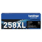 Brother TN-258XLBK Black High Yield Toner Cartridge, up to 3000 pages image 0