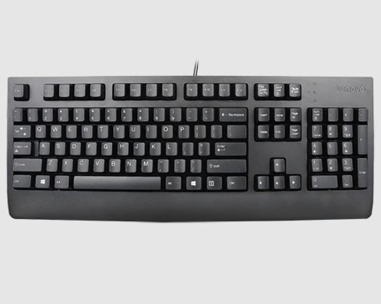 LENOVO Preferred Pro II USB Keyboard Black- US English image 0