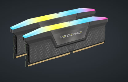 Corsair  Vengeance  RGB 32GB (2x16GB) DDR5 DRAM 6400MT/s CL36 Memory KitRGB 32GB image 0
