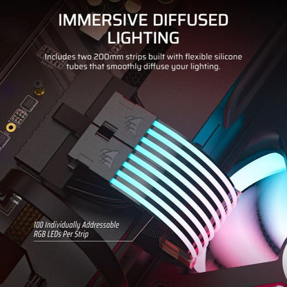 Corsair ARGB PSU Cable Strips image 3