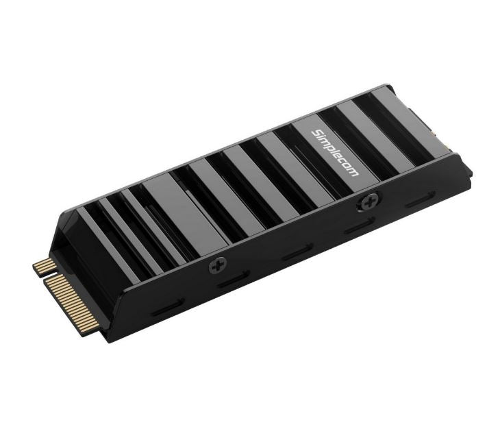 Simplecom SA110 M.2 SSD Aluminum Heatsink with Thermal Silicone Pads for PC and image 1