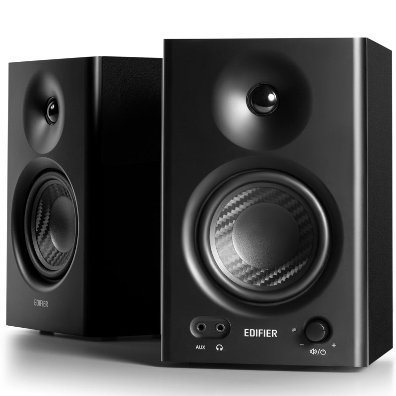 Edifier MR4 Studio Monitor - Smooth Frequency, 1' Silk Dome Tweeter, 4'  Diaphra image 1