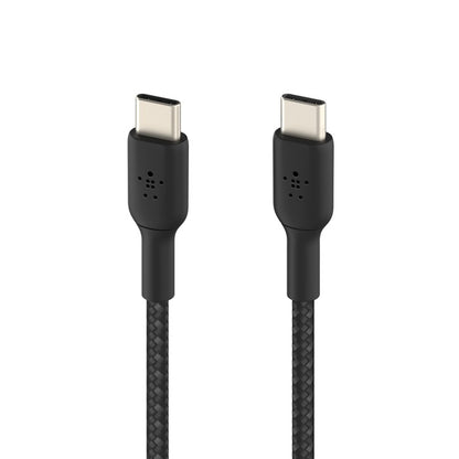 Belkin Boostcharge USB-C to USB-C Braided Cable 0.15M - White (CAB004bt0MWH), 60 image 2