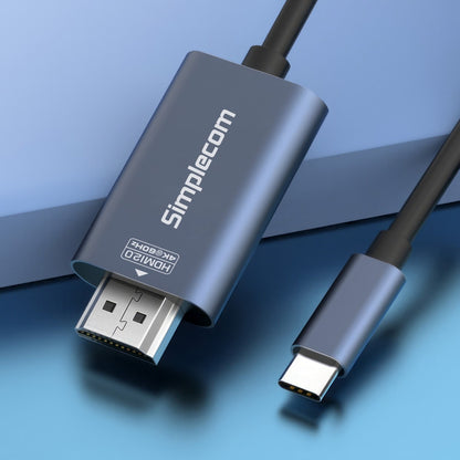 Simplecom DA322 USB-C Type-C to HDMI 2.0 Cable 2M HDCP 4K@60Hz image 2
