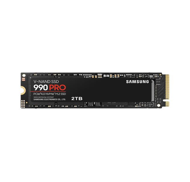 Samsung 990 Pro 2TB Gen4 NVMe SSD 7450MB/s 6900MB/s R/W 1550K/1200K IOPS 600TBW image 0