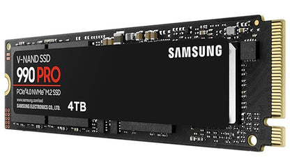 Samsung 990 Pro 4TB Gen4 NVMe SSD 7450MB/s 6900MB/s R/W 1600K/1550K IOPS 2400TBW image 2