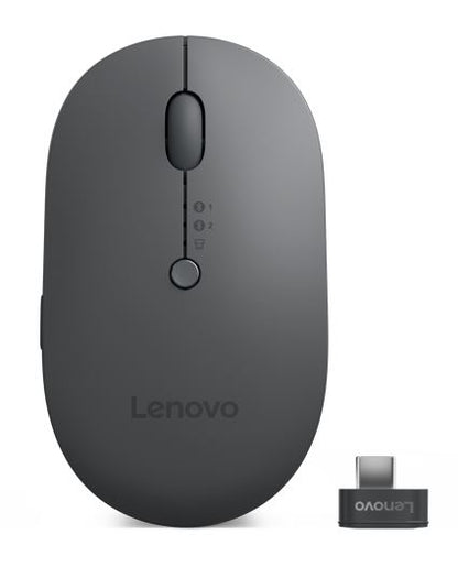 Lenovo mouse Universal Ambidextrous Bluetooth + USB Type-C Optical 2400 DPI Up t image 3