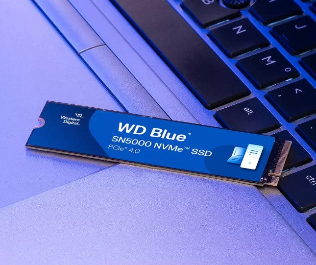 Western Digital WD Blue SN5000 NVMe™ 2TB SSD M.2 2280, 5,150MB/s R 4,850MB/s W image 2