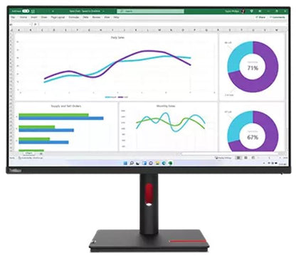 LENOVO ThinkVision T32H-30 31.5'/32' 60Hz QHD Monitor 2560 x 1440 16:9 4ms IPS H image 0