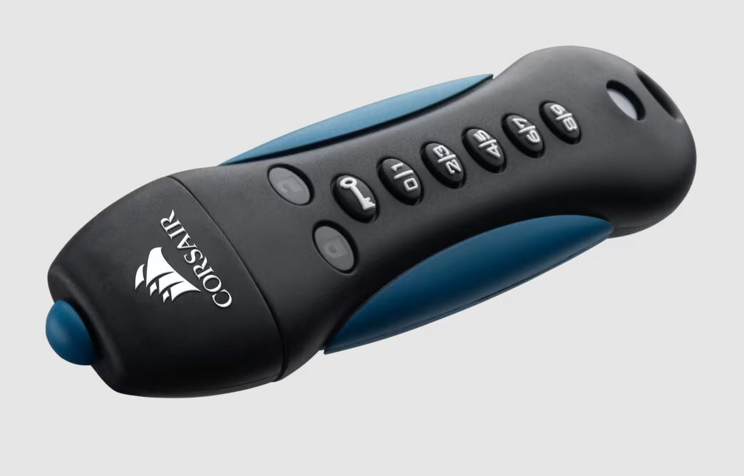 Corsair Padlock 3 256GB Secure USB 3.0 Flash Drive with Keypad - Secure 256-bit image 1