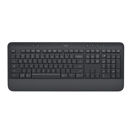 Logitech Signature K650 Comfort Full-Size Wireless Keyboard with Wrist Rest Grap image 0