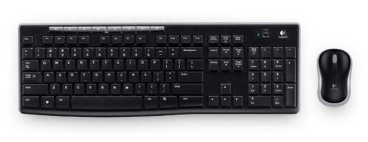 Logitech MK270R Wireless Keyboard and Mouse Combo 2.4GHz Wireless Compact Long B image 0