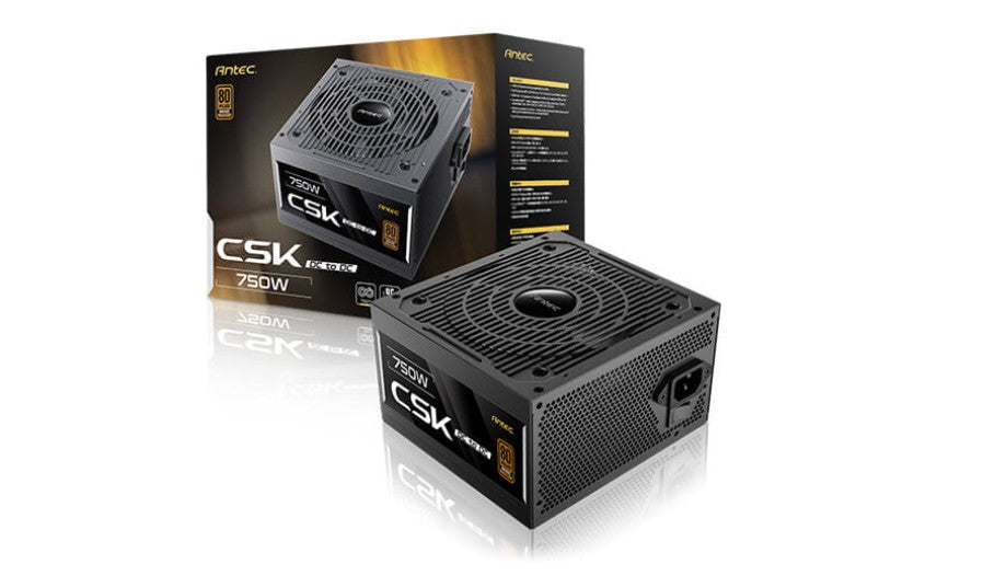 Antec CSK750DC 80+ Bronze 115V, Continuous Power, DC to DC, Flat Cables, 5Yrs Wa image 0