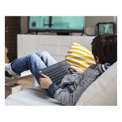 Logitech K400 Plus Wireless Keyboard with Touchpad & Entertainment Media Keys Ti image 1