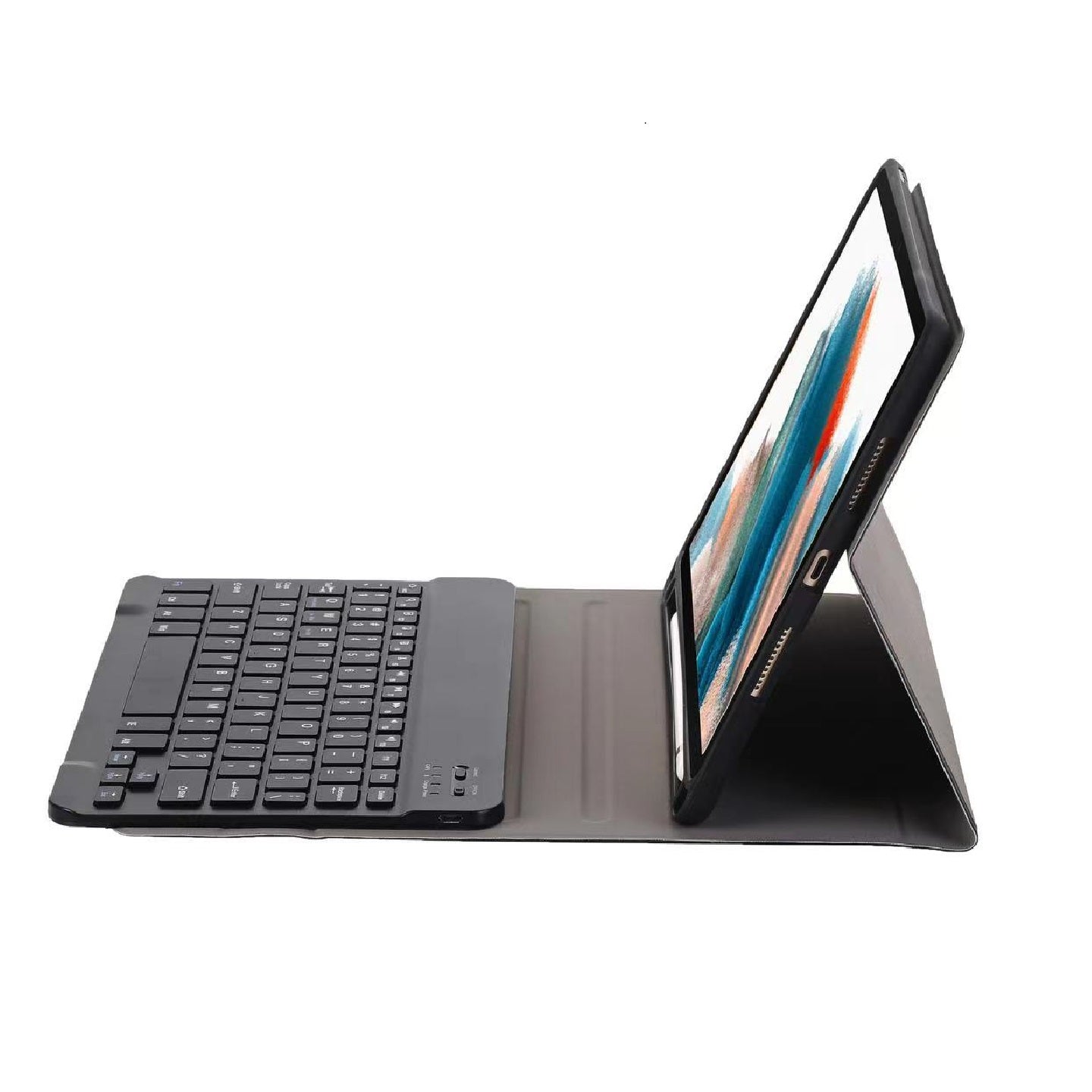 Generic Samsung Galaxy Tab A9+ (11') Keyboard Case Black - Magnetic, PU Leather image 1