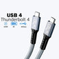 Generic BoostUp Thunderbolt 4 USB-C to USB-C Cable (1M) Black - USB4 - 40Gbps,24 image 0