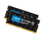 Crucial 128GB (2x64GB) DDR5 SODIMM 5600MHz CL46 Desktop PC Memory image 0